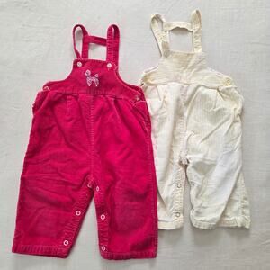 Vintage 40s/50s Healthtex Overalls Bundle 3-6 months *flaw